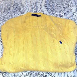 Polo Cableknit Sweater XXL